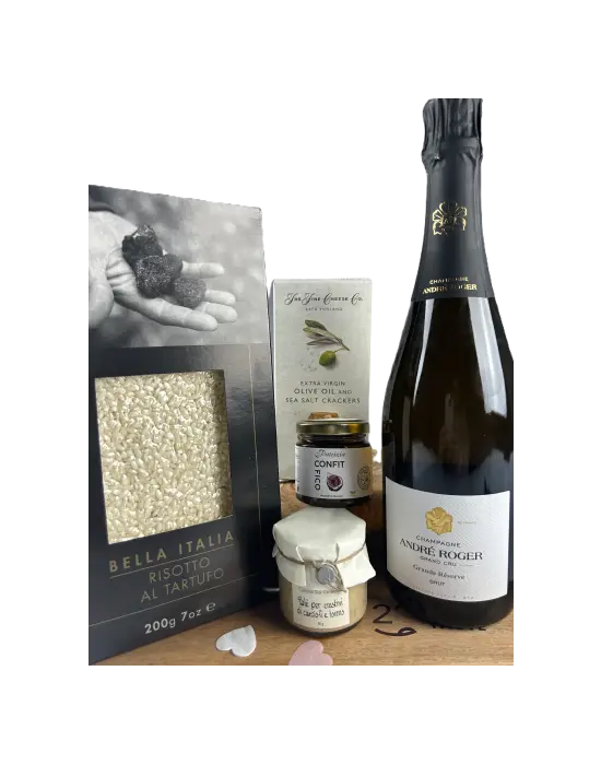 Valentinstags Geschenk - Champagner & Trüffel-Risotto
