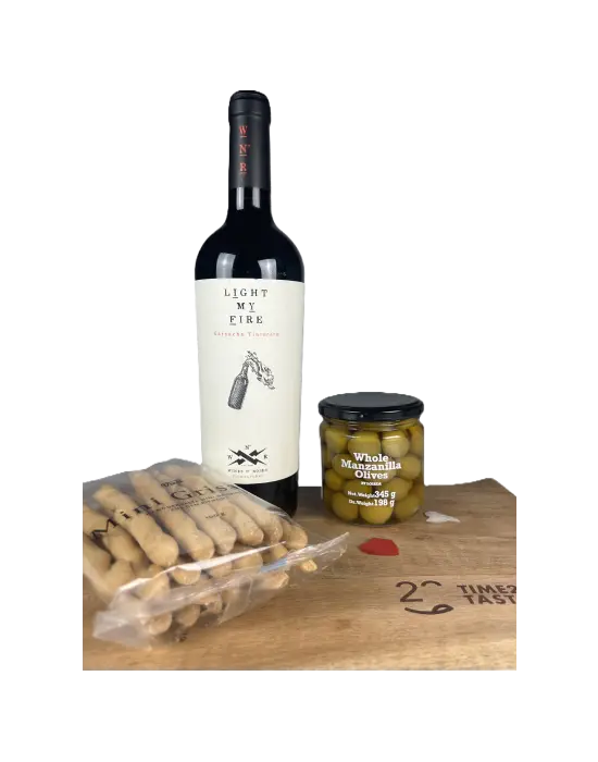 Valentinstags Geschenk Mann & Wein