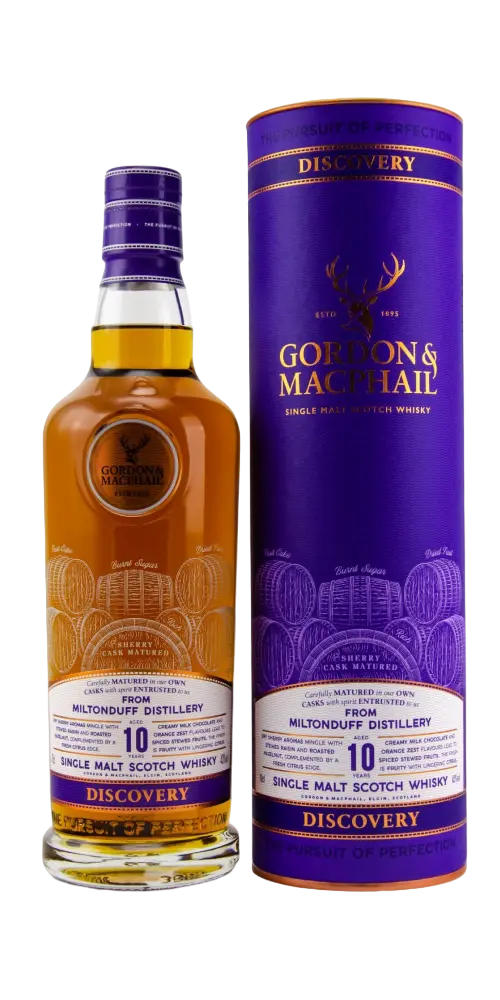 Miltonduff 10 y.o. G&M Discovery (Tube)