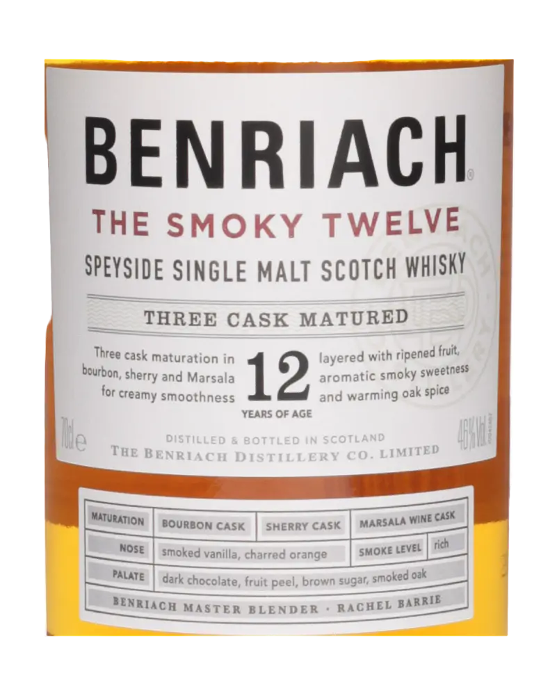 Benriach The Smoky Twelve 12 Jahre (Tube)