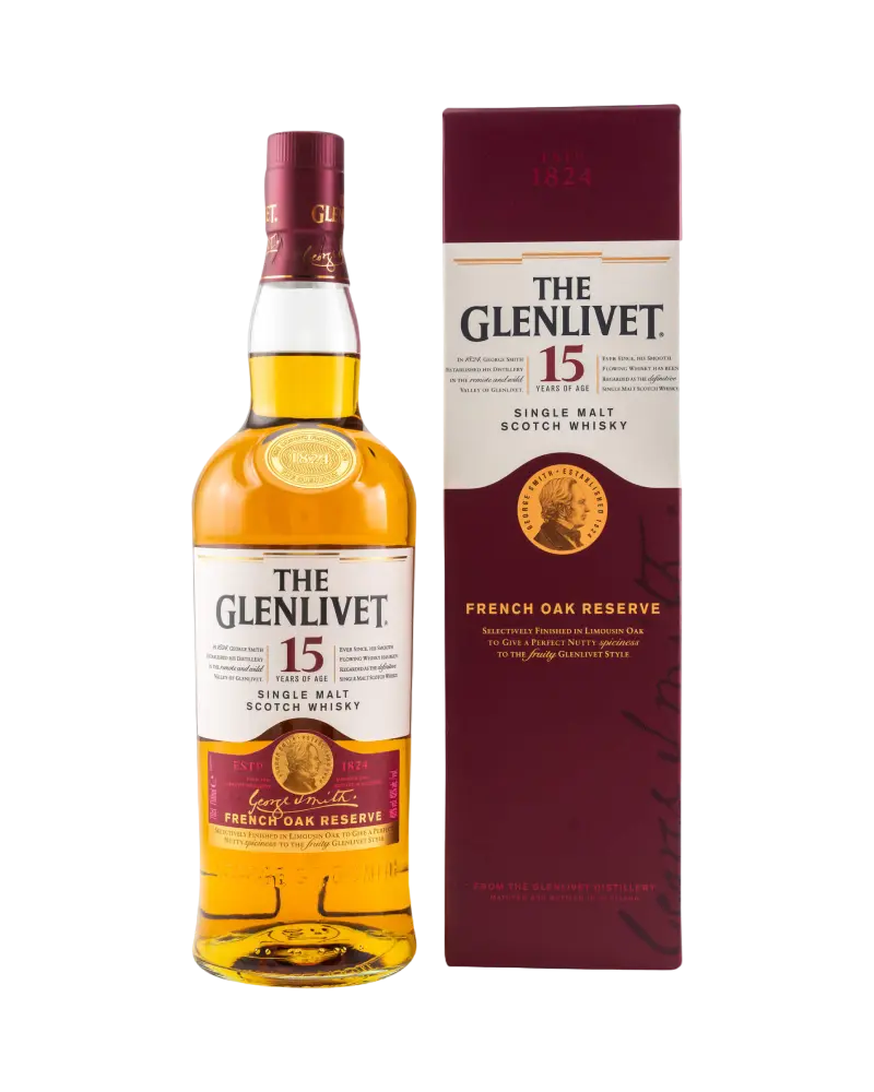 Glenlivet 15 Jahre - French Oak Reserve (Box)