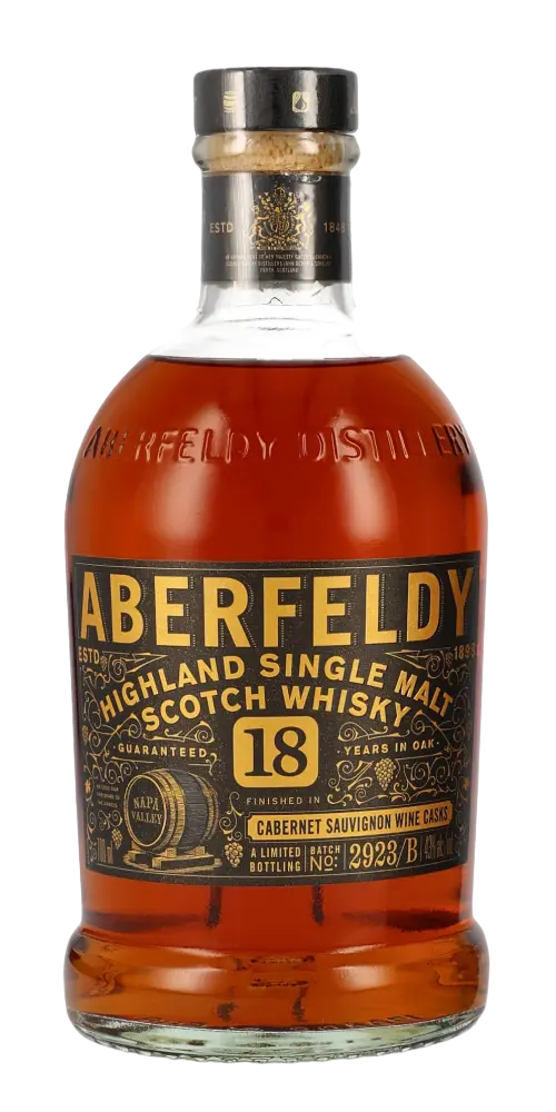 Aberfeldy 18 Jahre Nappa Valley (Tube)
