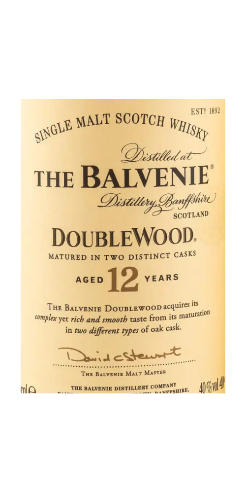 The Balvenie Double Wood 12 Jahre (Tube)