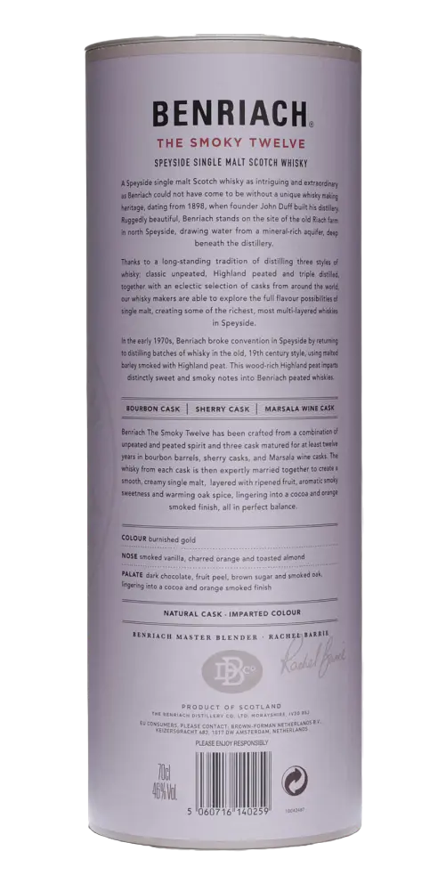 Benriach The Smoky Twelve 12 Jahre (Tube)