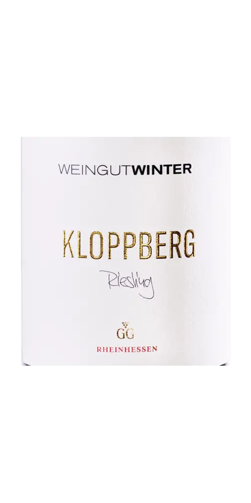 Weingut Winter - Kloppberg Riesling - VDP.Grosses Gewächs