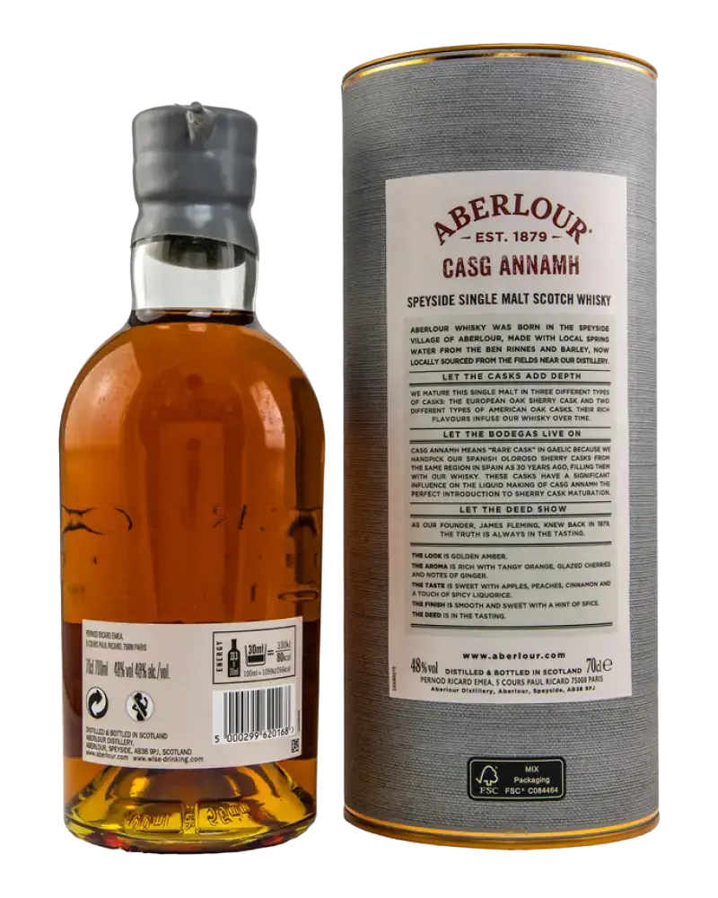 Aberlour Casg Annamh Small Batch 0007 (Tube)