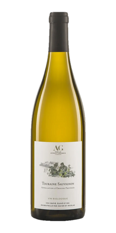 Touraine Sauvignon Blanc der Famille Amirault-Grosbois, Weinflasche