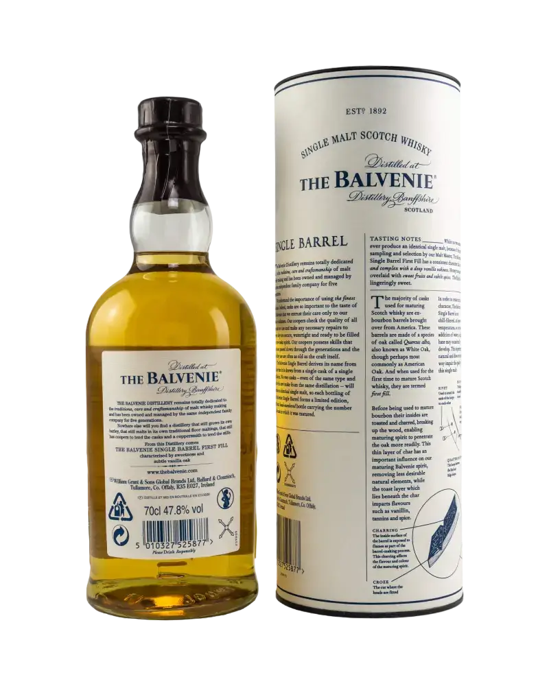 The Balvenie Single Barrel 12 Jahre (Tube)
