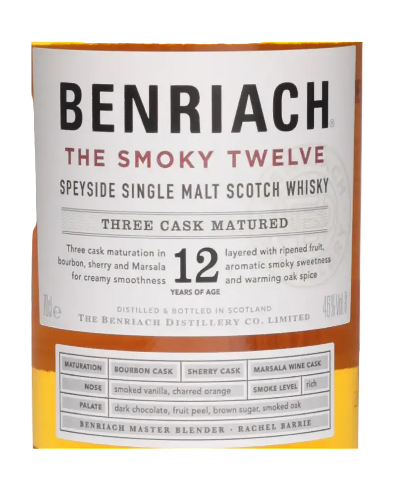 Benriach The Smoky Twelve 12 Jahre (Tube)