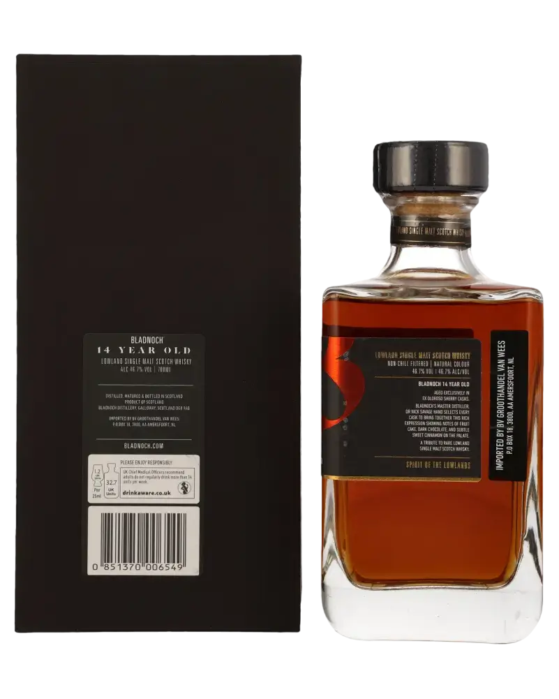 Bladnoch 14 Jahre Sherry Cask (Box)