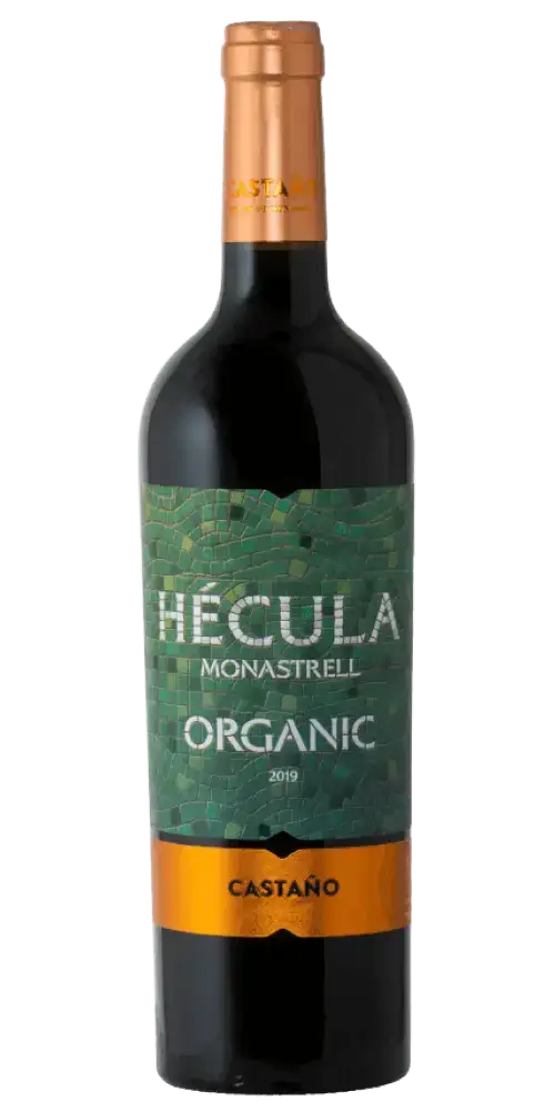 Bodegas Castaño Hécula Monastrell, kraftvoller Rotwein aus Yecla mit Beerennoten und 14 % Vol.