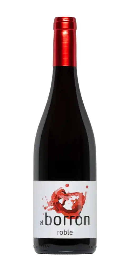 El Borron Roble, spanischer Rotwein mit frischen Noten von schwarzen Johannisbeeren und 13,5 % Vol.