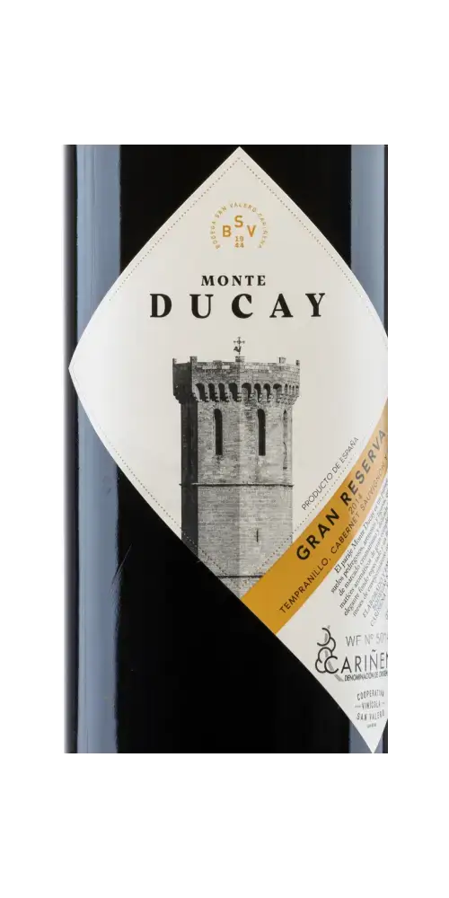 Monte Ducay Gran Reserva, spanischer Rotwein mit eleganter Struktur und würzigen Aromen, 13,5 % Vol.