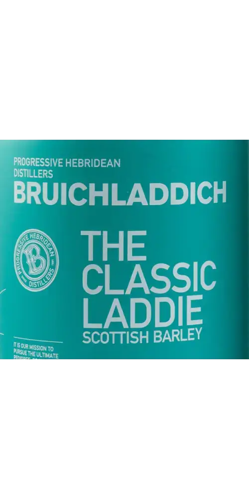 Schottischer Whisky Bruichladdich The Classic Laddie, bio schottische Gerste, florale Noten, Herkunft Islay.
