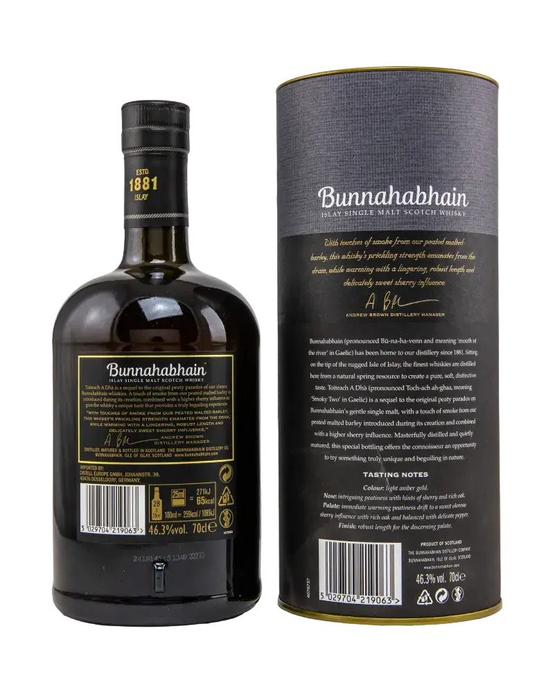 Bunnahabhain Toiteach A Dhà (Tube)