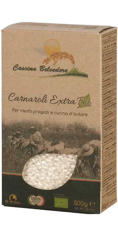 Cascina Belvedere - Riso superfino Carnaroli - Bio 500g