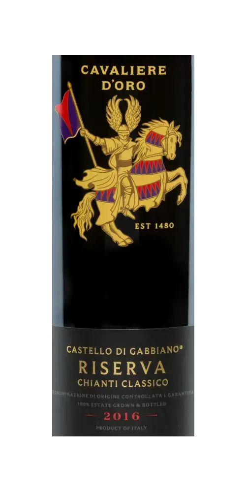 Castello di Gabbiano Riserva Chianti Classico 2016, italienischer Rotwein mit reichhaltigem Bukett und 13,5 % Vol.