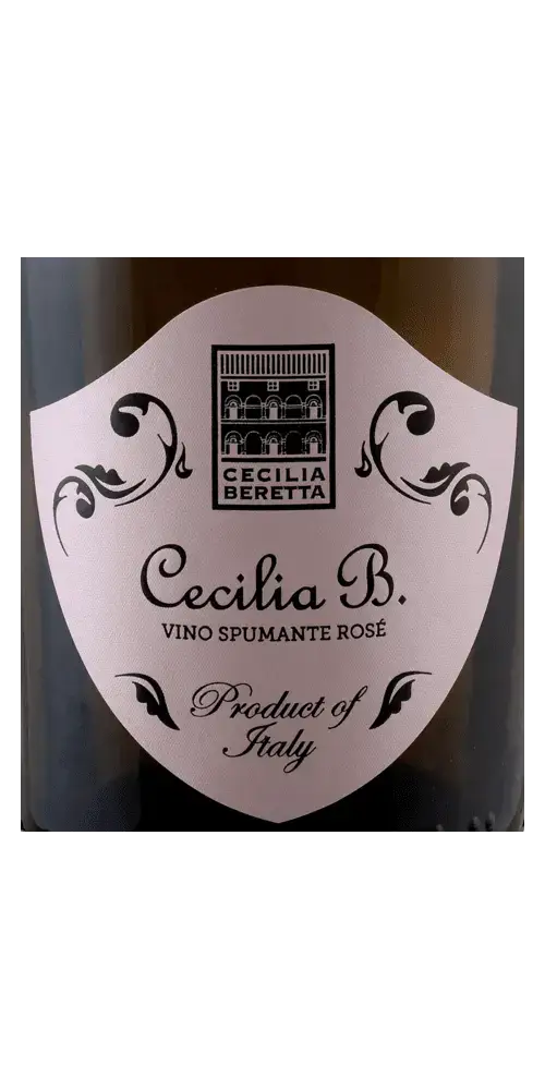 Cecilia Beretta Spumante Rosé, italienischer Schaumwein mit fruchtigem Geschmack und Hefe-Noten.