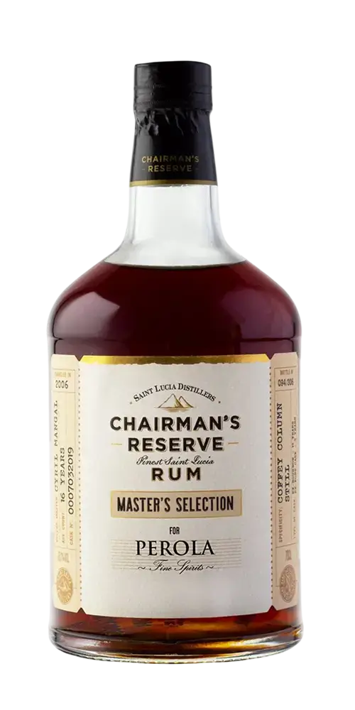 Rum Chairman's Reserve Master’s Selection Perola, Einzelfass, Cask Strength, 16 Jahre, Saint Lucia Distillers