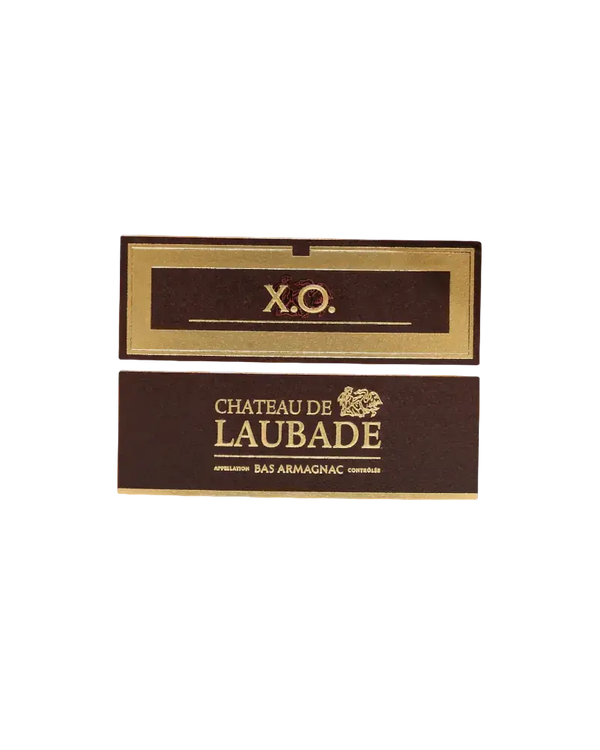 Armagnac Chateau de Laubade XO, edle Abfüllung aus Bas-Armagnac mit 15-25 Jahren Reifung in Gascogne-Eiche.