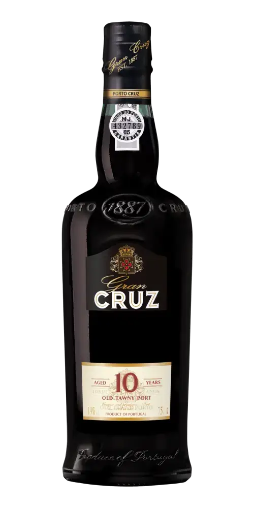 Cruz 10 Jahre, Portwein aus Portugal mit Aromen von gerösteten Nüssen und Karamell, 20 % Vol.