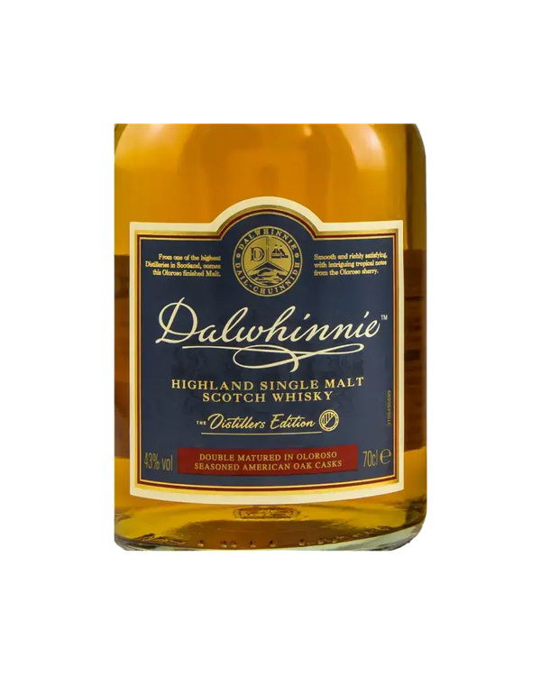 schottischer Whisky Dalwhinnie Distillers Edition 2022, Highland Single Malt, Oloroso Sherry Fass, 70cl Flasche