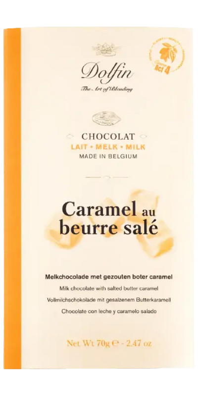 Dolfin - Vollmilch mit Karamell und gesalzener Butter