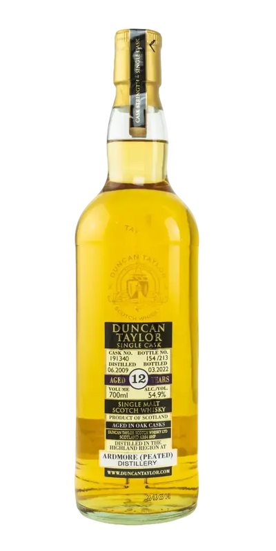 Ardmore 2009/2022 - 12 Jahre - Peated Cask #191340 (Tube)