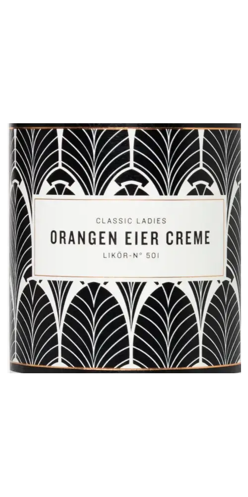 Deutschland Eierlikör Ehringhausen - Orange Eier Creme Likör 500ml Flasche 20% Etikett