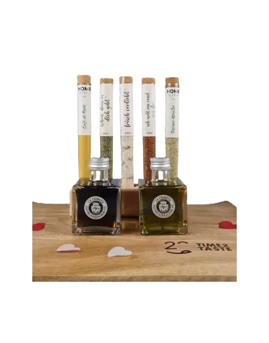 Valentinstags Geschenk - Essig, Öl & Gewürz