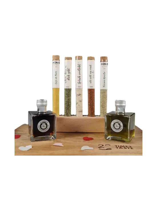 Valentinstags Geschenk - Essig, Öl & Gewürz