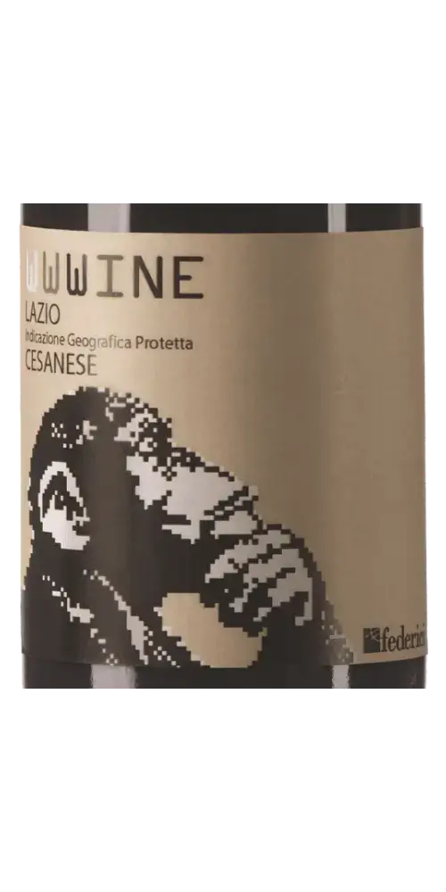Federici WWWine IGT, Cesanese Rotwein aus Latium, mit einzigartigem Geschmack und traditioneller Herstellung.
