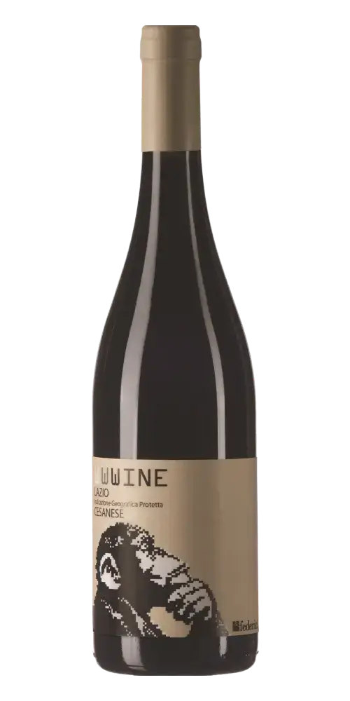 Federici WWWine IGT, berühmter Cesanese Rotwein aus Latium mit intensiven Aromen und 13,5 % Vol.