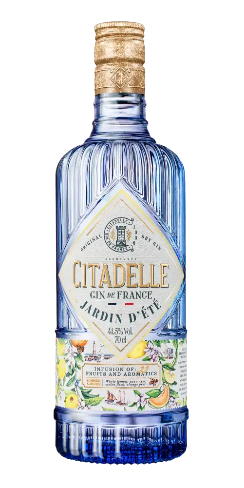 Gin Citadelle Jardin d'Été, französischer Gin mit Früchten und Botanicals, 44,5% Vol.