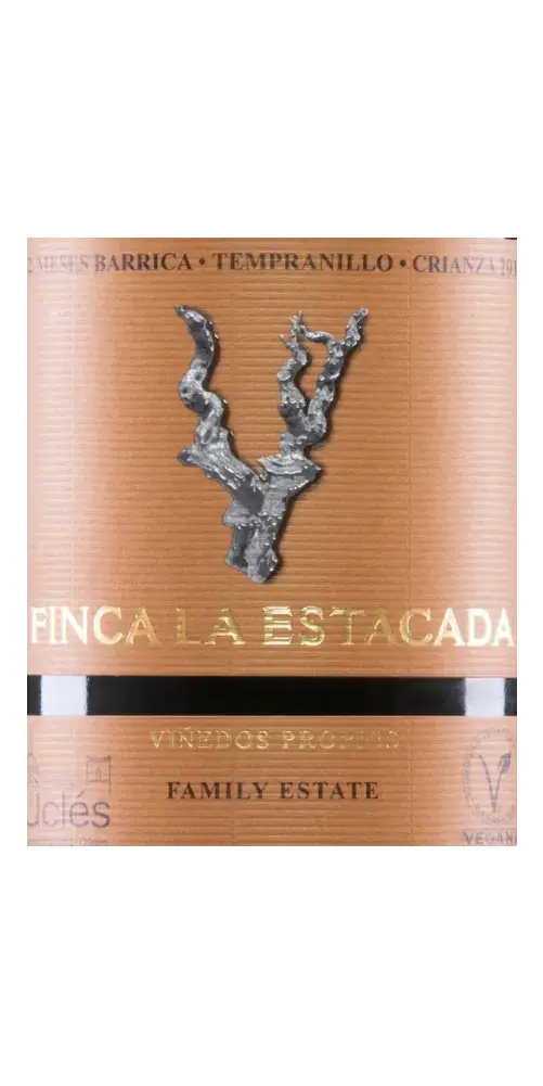 Finca La Estacada Tempranillo, spanischer Rotwein mit reifen Brombeer- und Pflaumenaromen aus Uclés, 12 Monate im Barrique.