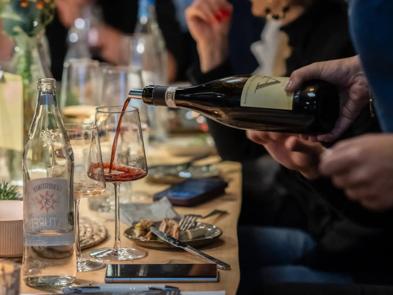 Firmen-Tasting bei einer Unternehmensveranstaltung