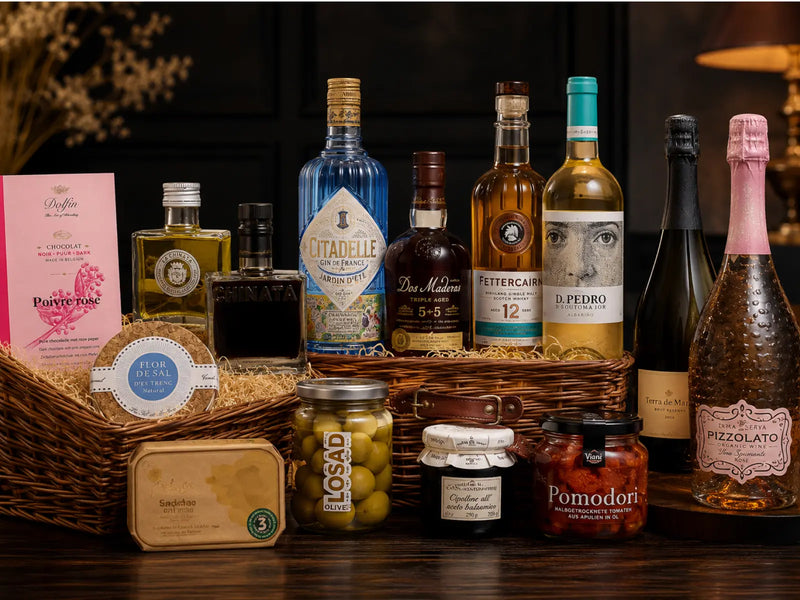 Firmengeschenke aus Wein, Spirituosen und Feinkost