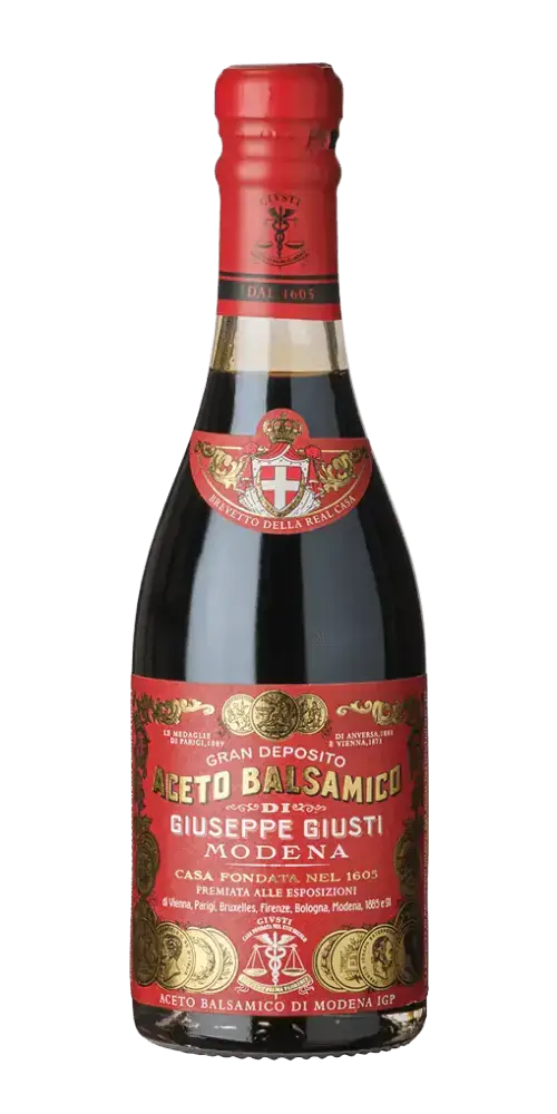 Aceto Balsamico Giusti 'il Denso' aus Modena, 12 Jahre gereift, körperreicher Essig von Giusti.