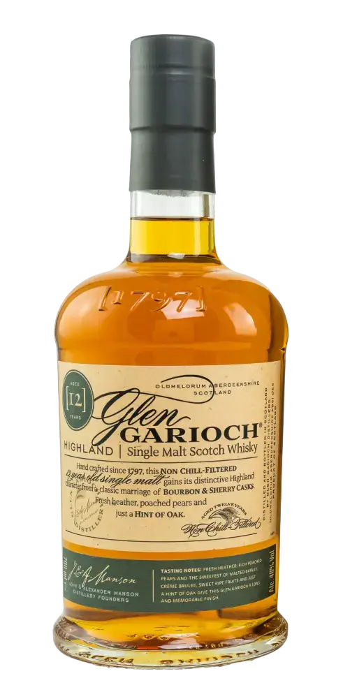 Schottischer Whisky Glen Garioch 12 Jahre. Highland Single Malt mit cremigem Mundgefühl und Honigsüße.