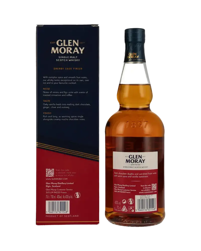 Glen Moray Sherry Cask Finish (Box)
