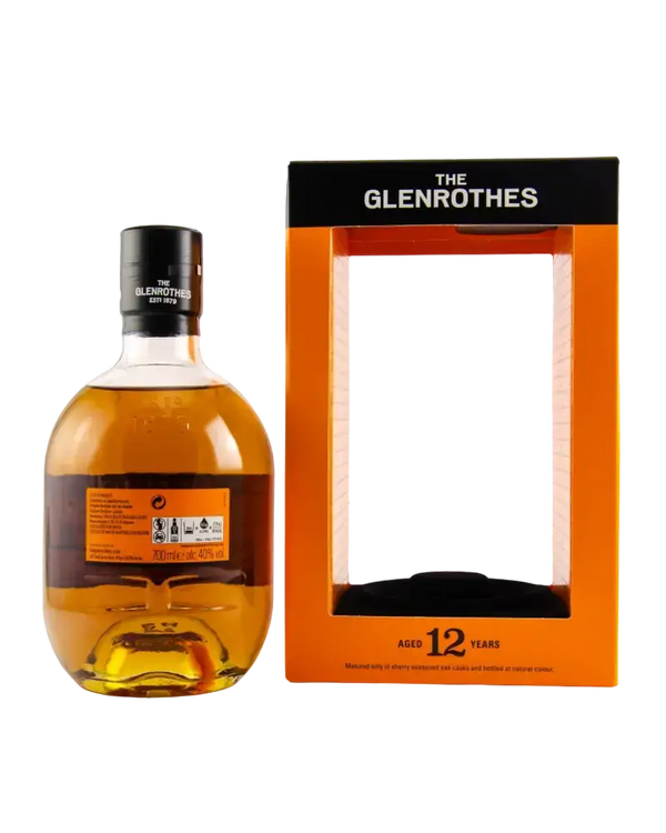 Schottischer Whisky Glenrothes 12 Jahre im Sherryfass mit charakteristischem Aroma von Banane und Vanille