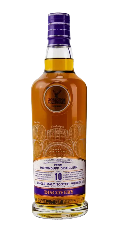 Miltonduff 10 Jahre G&M Discovery (Tube)