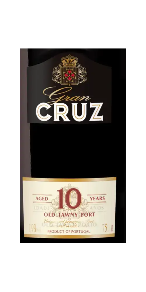 Gran Cruz, 10 Jahre alter Tawny Port aus Portugal mit Nuancen von gerösteten Nüssen und Karamell.