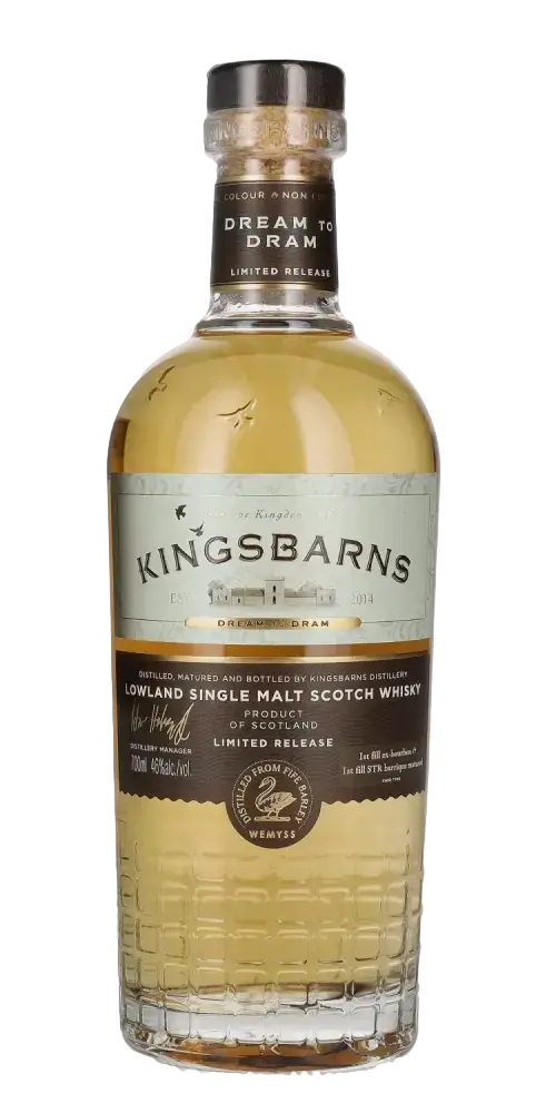 Schottischer Whisky Kingsbarns Dream to Dram, Lowland Single Malt, limitierte Abfüllung, fruchtige Noten