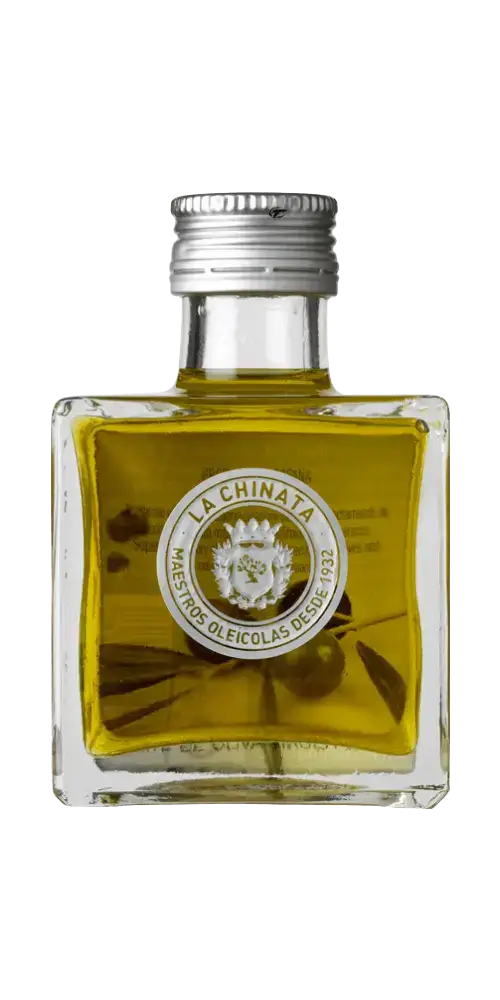 Olivenöl nativ extra La Chinata 100ml aus Spanien, Sorte Manzanilla Cacereña, fruchtig und hochwertig.