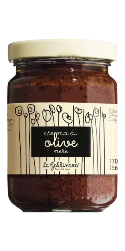 Schwarze Olivencreme 130g
