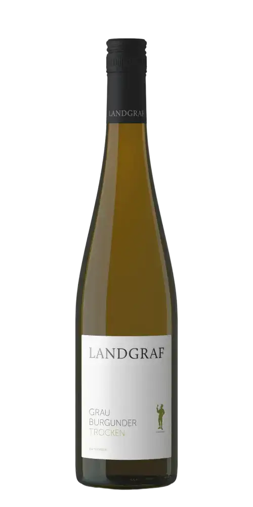 Grauburgunder trocken, Weißwein vom Weingut Landgraf mit kräftigen Aromen und feiner Säure aus Rheinhessen.