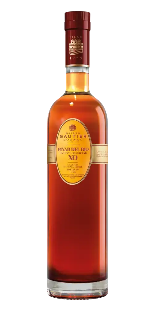 Cognac Maison Gautier Pinar del Rio XO aus Kuba mit fruchtigen Noten und langanhaltendem Nachklang.