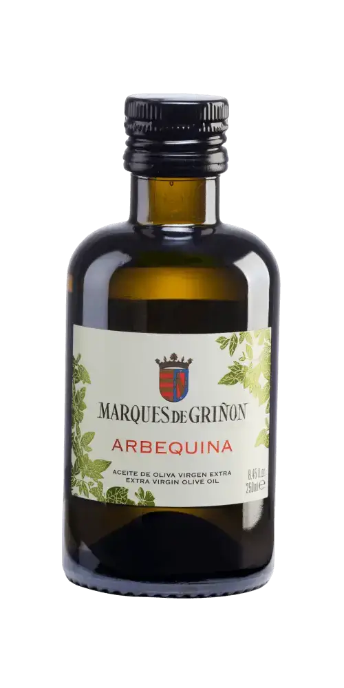 Olivenöl nativ extra Arbequina 500ml aus Spanien, kaltgepresst, fruchtig-herb, ideal für Pasta und Brot.