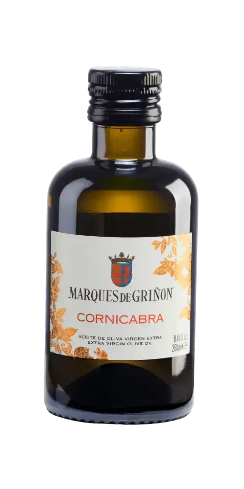 Olivenöl Marqués de Griñón Cornicabra, nativ extra, spanisches, kaltgepresstes Olivenöl, 250ml